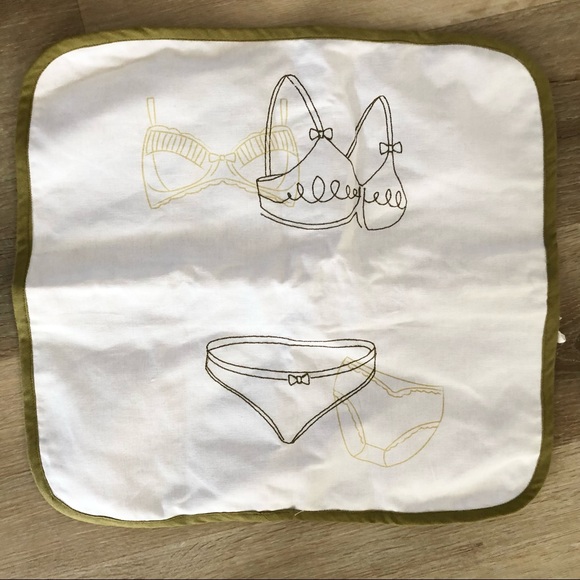 Embroidered Travel Lingerie Bags - Picture 3 of 4